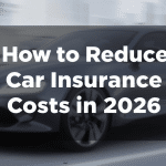 How to Reduce Car Insurance Costs in 2026