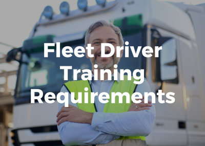 Fleet Driver Training Requirements